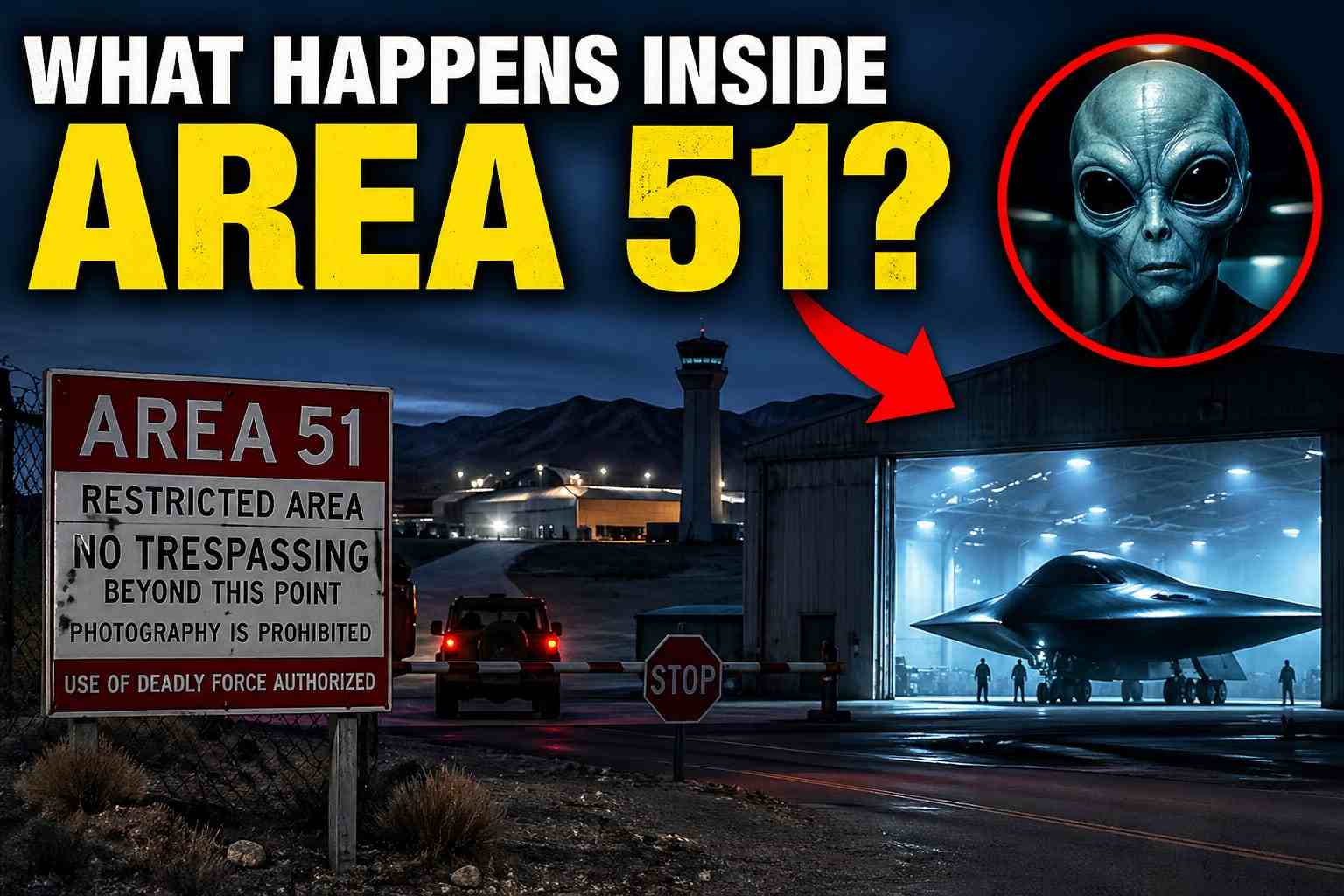 What Happens Inside Area 51?
