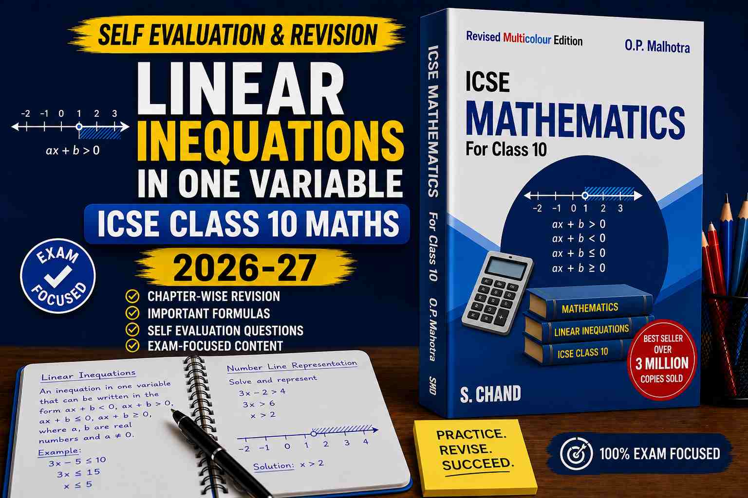 Self Evaluation on Linear Inequations in One Variable